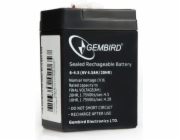 Gembird UPS Gelová baterie 6V / 4,5AH univerzální
