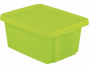 CURVER Essentials Úložný box s víkem Zelená 16l