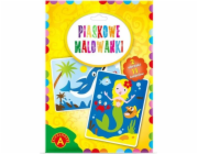 Omalovánky Alexander Sand - Mořská panna a delfín