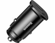 Nabíječka do auta Baseus 30W 1x USB,1x USB-C černá