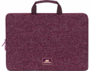 RIVACASE 7913 burgundy red Laptop sleeve 13.3  with handles