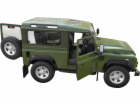 Jamara Land Rover Defender zelený s manuálními dveřmi