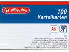 HERLITZ Papirové indexové kartičky A5 Herlitz 01150507