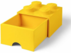 Room Copenhagen LEGO Brick Drawer 4 žlutá, úložný box