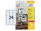 Avery Zweckform White Heavy Duty Laser Labels 63,5 x 33,9...