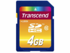 Paměťová karta TRANSCEND 4GB SDHC CARD (SD 3.0 SPD Class ...