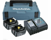 Makita Energy Kit 197624-2 2x BL1850B + DC18RC