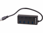 Akyga AK-AD-33 interface hub USB 3.2 Gen 1 (3.1 Gen 1) Ty...