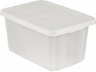 CURVER Essentials Úložný box s víkem Průsvitná 45l