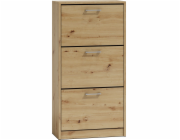 Topeshop PAULA ARTISAN shoe organizer Closed Oak