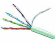 Gembird CAT5e UTP LAN kabel (CCA), pevný, 100m, šedý