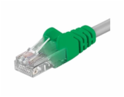 PremiumCord Patch kabel Cat5E UTP, délka 3m, křížený, šedá