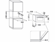 WHIRLPOOL Vstavaná mikrovlnná rúra W7 MD440