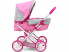 Dětský kočárek pro panenky Milly Mally Alice Prestige Pink