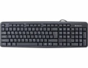 Defender Element HB-520 Keyboard Wired Black UK (45518)