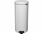 Brabantia Newicon pedálový odpadkový kos 30,0 L bílý