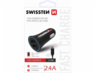 Swissten Cl Adaptér 2,4A Power 2X Usb + Kabel Micro Usb