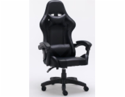 Topeshop FOTEL REMUS černé herní křeslo