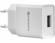 1xUSB SC100 1A nástěnná nabíječka, bílá