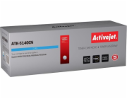 Activejet Tonerová kazeta ATK-5140CN (náhradní kazeta Kyocera TK-5140C; Supreme; 5000 stran; modrá)
