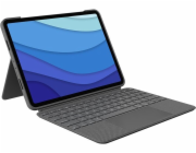 Logitech 920-010255 kryt s klávesnicí Apple iPad Pro 11 (1., 2., 3. generace), US, šedá