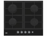 Beko HISG 64235 S hob Black Built-in Gas 4 zone(s)