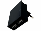 Nabíječka cestovní SWISSTEN 2x USB, IC, 3A, + microUSB ka...