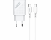 SAVIO LA-05 USB Quick Charge Power Delivery 3.0 18W + 1m kabel USB nabíječka typu C