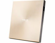 ASUS DVD ZenDrive SDRW-08U8M-U GOLD, External Slim DVD-RW, zlatá