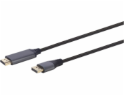 Gembird CC-DP-HDMI-4K-6 adaptér k video kabelům 1,8 m DisplayPort HDMI Typ A (standardní) Černá