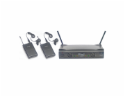 Stagg SUW 50 LL FH, 2-kanálový bezdrátový mikrofonní set 864.2 MHz / 864.7 MHz