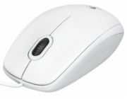 Myš Logitech B100 bílá
