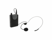 QTX QHS-863.8 UHF náhlavní mikrofonní set pro QTX zvukové systémy, 863.8 MHz