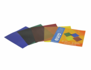 Eurolite sada čtyř barevných filtrů 19x19 cm