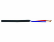 Omnitronic reproduktorový kabel, 2x1,5 mm, černý, 100 m cívka