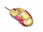 E-Blue Myš IRON MAN ARMOR EMS610, zlatá