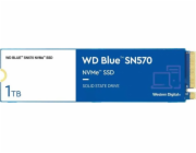 Western Digital Blue SN570 1 TB (blau/weiß, PCIe 3.0 x4, NVMe, M.2 2280)