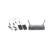Stagg SUW 50 HH FH EU, 2-kanálový bezdrátový mikrofonní set 864,2 MHz / 864,7 MHz