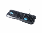 E-Blue Klávesnice Polygon, US, herní