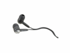 AV:link EC9 B  stereo sluchátka do uší, černá
