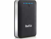 Powerbank iBattz BattSTation Tough Pro 12000 mAh Czarno-srebrny