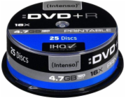 Intenso DVD+R 4,7 GB 16x 25 kusů (4811154)