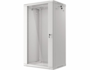 LANBERG 19" RACKOVÁ SKŘÍŇ PRO MONTÁŽ NA STĚNU 22U/600X450 (v rozloženém stavu) ŠEDÁ  V2