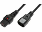 Digitus Prodlužovací napájecí kabel IEC LOCK 3x1mm2 C14/C...