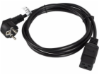 Lanberg CEE 7/7 napájecí kabel – IEC 320 C19, 1,8 m, čern...