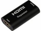 Techly IDATA HDMI2-RIP4KT AV prodlužovačka AV opakovač Černá