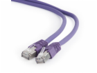 Gembird RJ-45/RJ-45, kat.6A, S/FTP, fialová, 3m (PP6A-LSZ...