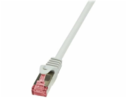 LOGILINK CQ2102S LOGILINK - Patch kabel Cat.6 S/FTP PIMF PrimeLine 15m šedý