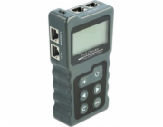 DeLOCK LCD tester kabelů RJ45 / PoE / DC