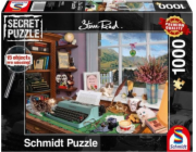 SCHMIDTS Puzzle 1000 dílků STEVE READ (Secret Puzzle) Na stole